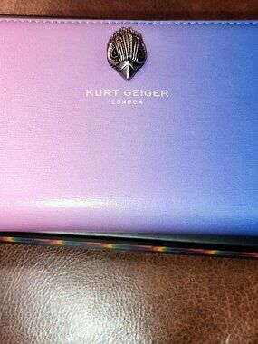 Kurt Geiger London Kensington Zip Around Wallet - Ombre - NIB